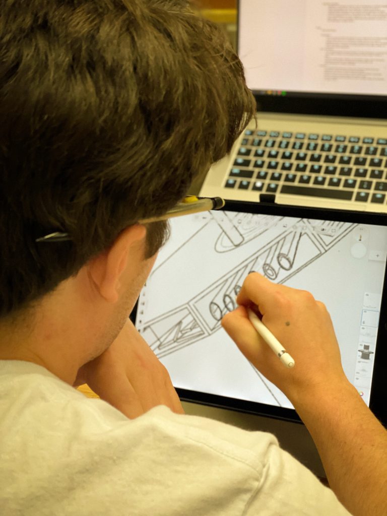 conceptual design for interactive, immersive exhibits