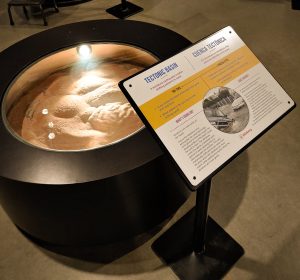 graphic design for museum exhibit
