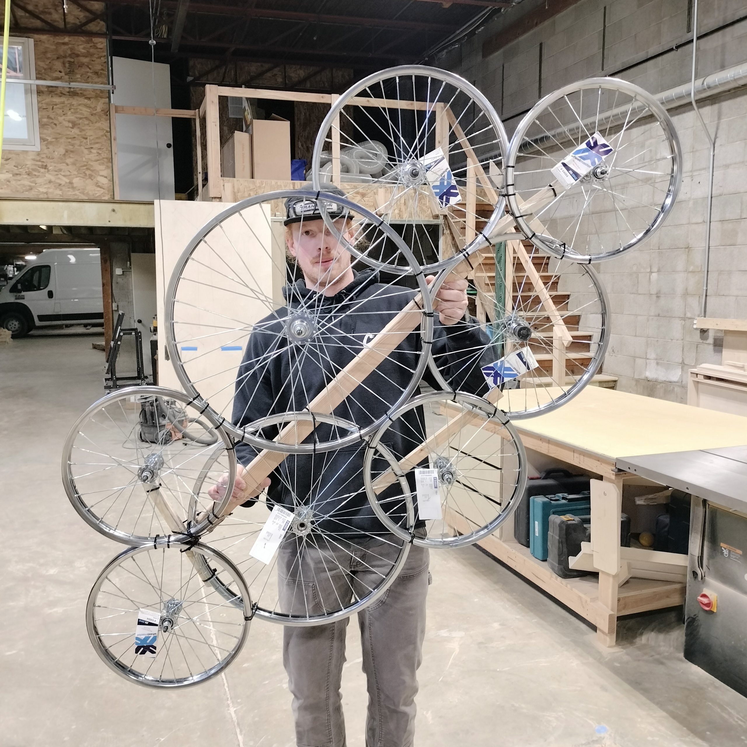 fabrication shop for interactive, immersive exhibits