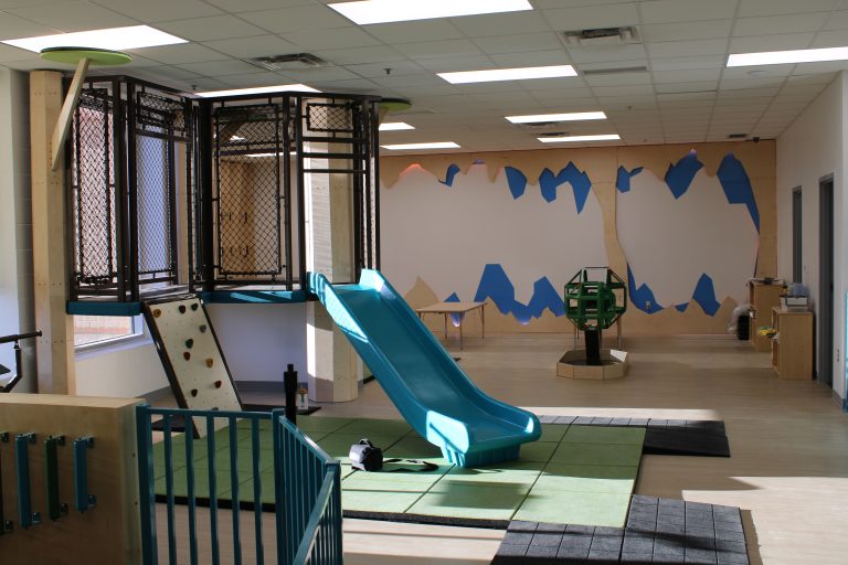 interactive exhibit space for children in YMCA