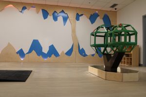 interactive exhibit space for children in a YMCA