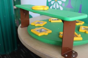 interactive exhibit for library