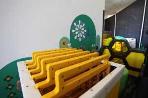 interactive exhibit for library