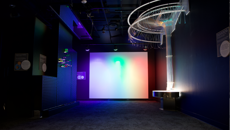 light exhibition in childrens museum