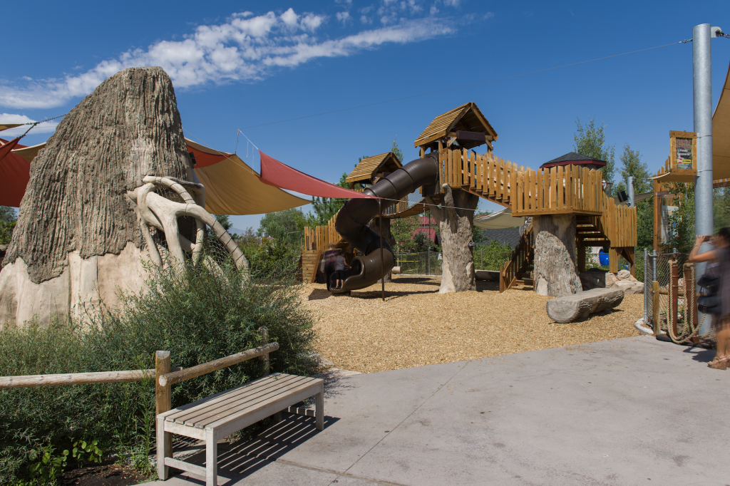large playscape for Hogle zoo