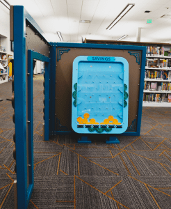 financial literacy exhibit for library